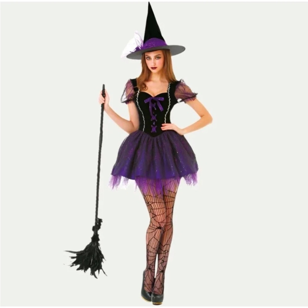 Hauntlook Wicked Witch Adult Costume Halloween Size Small NWOT